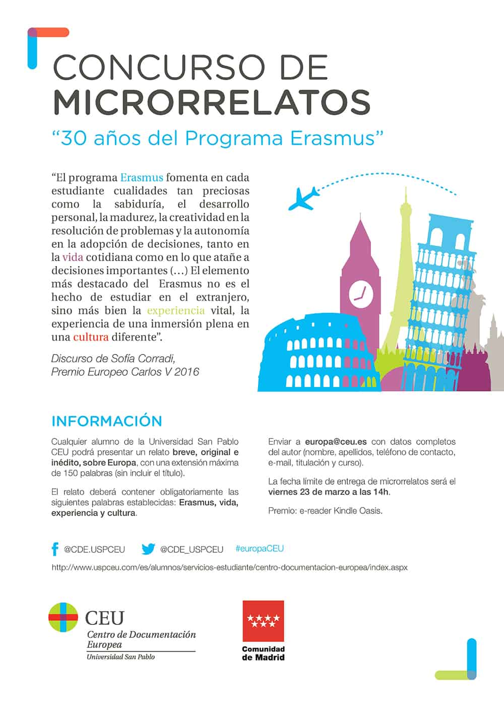 Cartel del Concurso de Microrrelatos